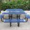 Garden metal dining picnic table manufacturer