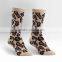 woman socks fashion leopard striped woman socks womans decorative socks