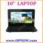 Cheap 10 inch wm8880 dual core mini laptop computer Netbook Notebook PC with WIFI HDM USB port