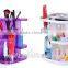 2016 Hot Selling ABS Multi Layer 360 Degree Rotating Cosmetics Storage Organizer