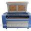 Digital 2 head laser engraving and cutting for fabric/plywood/acrylic/leather