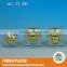 30g/50g Gold Square Cosmetic Cream Jars