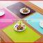 Colorful anti slip flexible cutting mat set/cutting board set