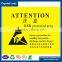 Various materials self adhesive sticker warning label
