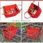 Large capacity Foldable cart Trolley Supermarket Green Eco-friendly Shopping Bag