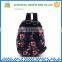 Color patterns nylon custom school backpacks used