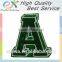 factory custom sew-on chenille embroidery letter A