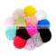 Colorful Rabbit Fur ball Keychain