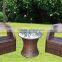 Rattan garden chair set wicker table and chairs outdoor balcony furniture