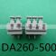 High Quality DA260-5.0/3.81mm Electric Connector Terminal Block Free Screw With UL UDE CE CQC Certificate