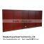 King Headboard Refrigerator Cabinet Desk and Nightstand With Red Color
