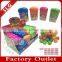 Fruit flavor Center filled energy chewing gum