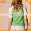 Wholesale polyester tshirts/ plain Blank women Tshirts O-Neck with Soft Knitted