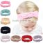 Wholesale 2016 New Knitting Cross Lace Headbands For Baby Girls / OEM Wholesale kids or women elastic wide lace headband