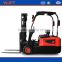1500kg 3 wheels electric forklift truck with battery with charger