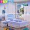 Blue kids bedroom furniture wholesale 8109