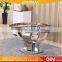 Foshan shunde hotel round marble rotating dining table