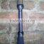 Pure Black 100% Genuine Real Leather Flogger Bull Hide Leather Whip