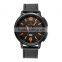 2016 mens leather strap watch japan movt quartz watch stainless steel back waterproof