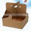 Factory Direct Sale Kraft Paper Cup Carrier, Cup Holder