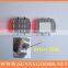 6pcs leds aluminum solar reflective cat eye road reflector