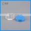 Clear small cosmetic jar with plastic screw cap