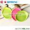 3D Leaf Shaped Silicone Coasters Candy Color Dinner Placemats For Table Unique Cup Mats Tablemat