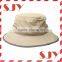 High quality sun protection 100% polyester bucket hat