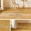 Cheap wooden vinyl flooring roll with non woven fabric backing