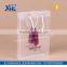 Custom New products Cheap fashiong transparent PP plastic handle bag with UV printing
