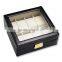 Wooden box with glass window accept customize order