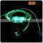 sport voice changer earphone machine LED glow cable for samsung earphone