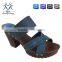 girls latest ladies high heel wedge horseshoe-soled slippers shoes and sandals