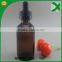 high quantity 60ml essential oil glass bottle with childproof cap made in china