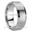 Men Tungsten Carbide Wedding Band Polished Shiny Comfort Fit Ring, Tungsten Wedding Ring, Tungsten Promise Rings