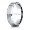 Tungsten Wedding Band Ring 7mm for Men Women Comfort Fit 18K Rose Gold Plated Domed Brushed