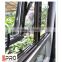 Firely aluminium profile awning window,top hung window of picture frames