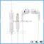 Hot promotion wired in ear earphone sports stereo earphone android mobile phone headset for Samsung