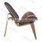 Hans Wegner Shell Chair / Plywood Chair/ Wooden Shell Chair