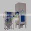 Coating powder recycling cyclone separator system