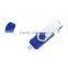 2017 style Logo printed swivel OTG usb flash drive 128gb 64gb 32gb 8gb