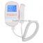 Fetal Doppler 2.0MHz Probe LCD Ultrasound Prenatal Detector Fetal Baby Heart Rate Monitor