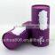 round printed cardboard tube/paper tube/carton tube with lid