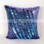 Latest design mermaid pillow reversible sequin pillow