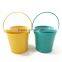 2 gallon kitchen compost pail,tin pail with lid & handle