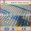 prefab portable spear points wrought iron fence