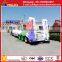 Heavy duty low flat bed flatbed semi truck trailer manufacturer with ladder and mudguards