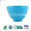 Hot soft silicone folding mask bowl &DIY silicone facial mixing mask bowl