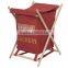 Aluminum Frame Folding Laundry Hamper Washing Clothes Collapsible Laundry Basket