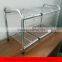 Under Sink 2 Tier Expandable Organizer Shelf Silver